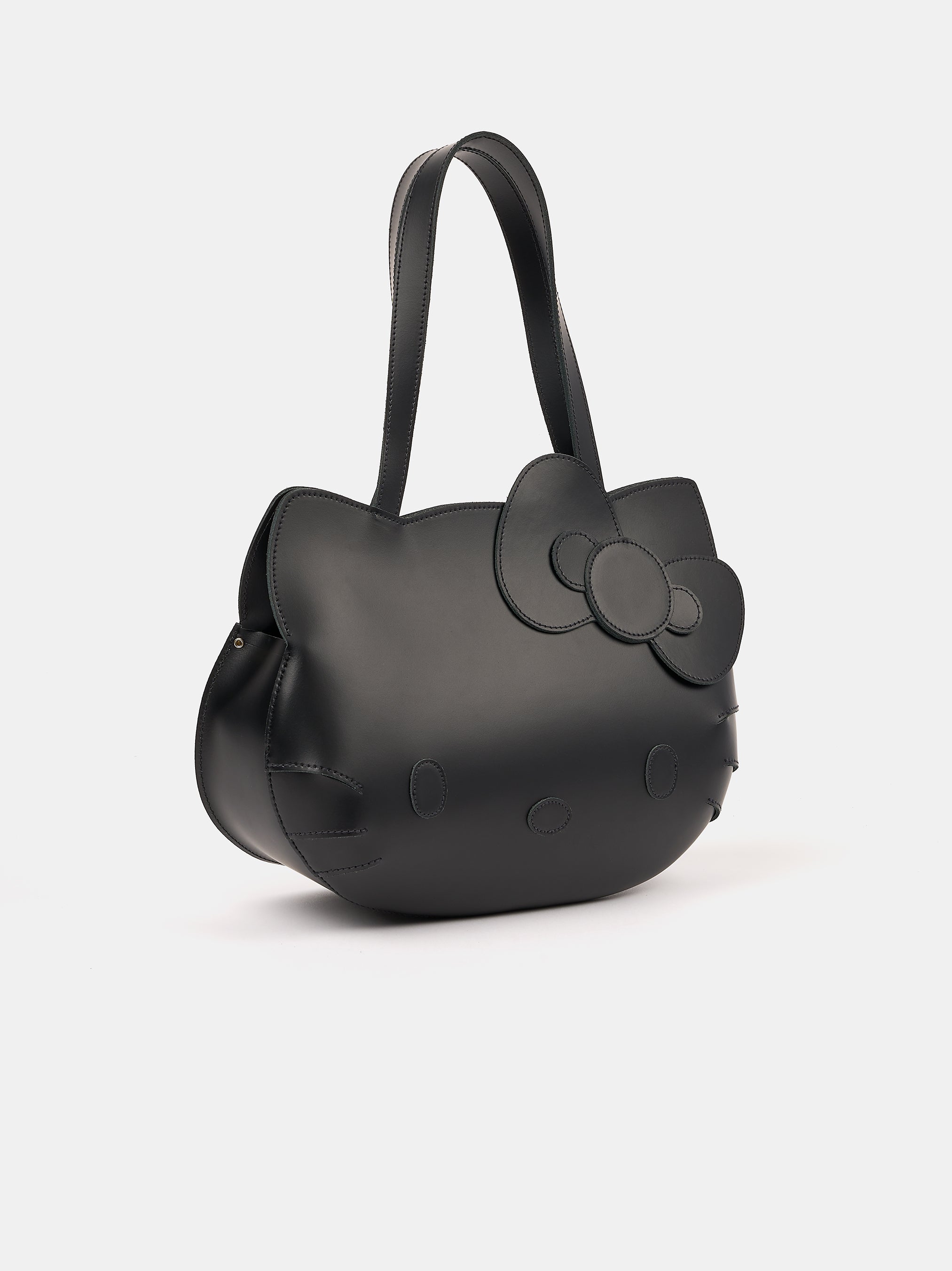 The Hello Kitty Face Tote - Black - Image 10