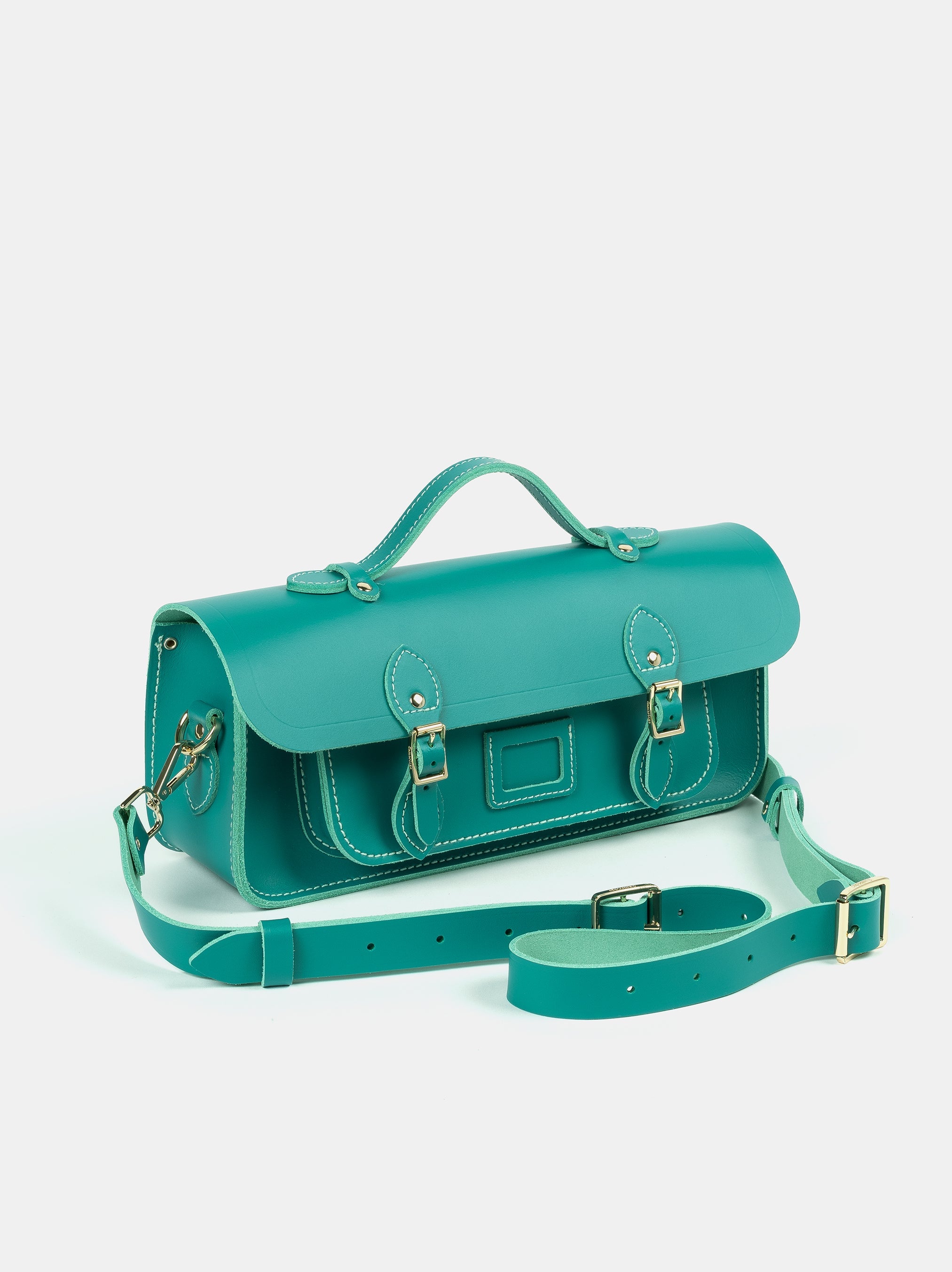 The Long Satchel - Aqua - Image 3