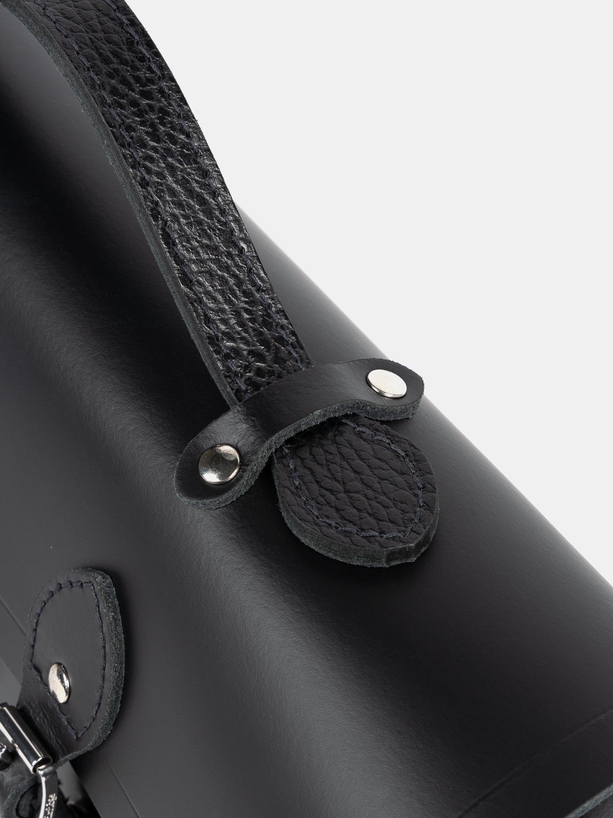 The Long Satchel - Black - Image 9