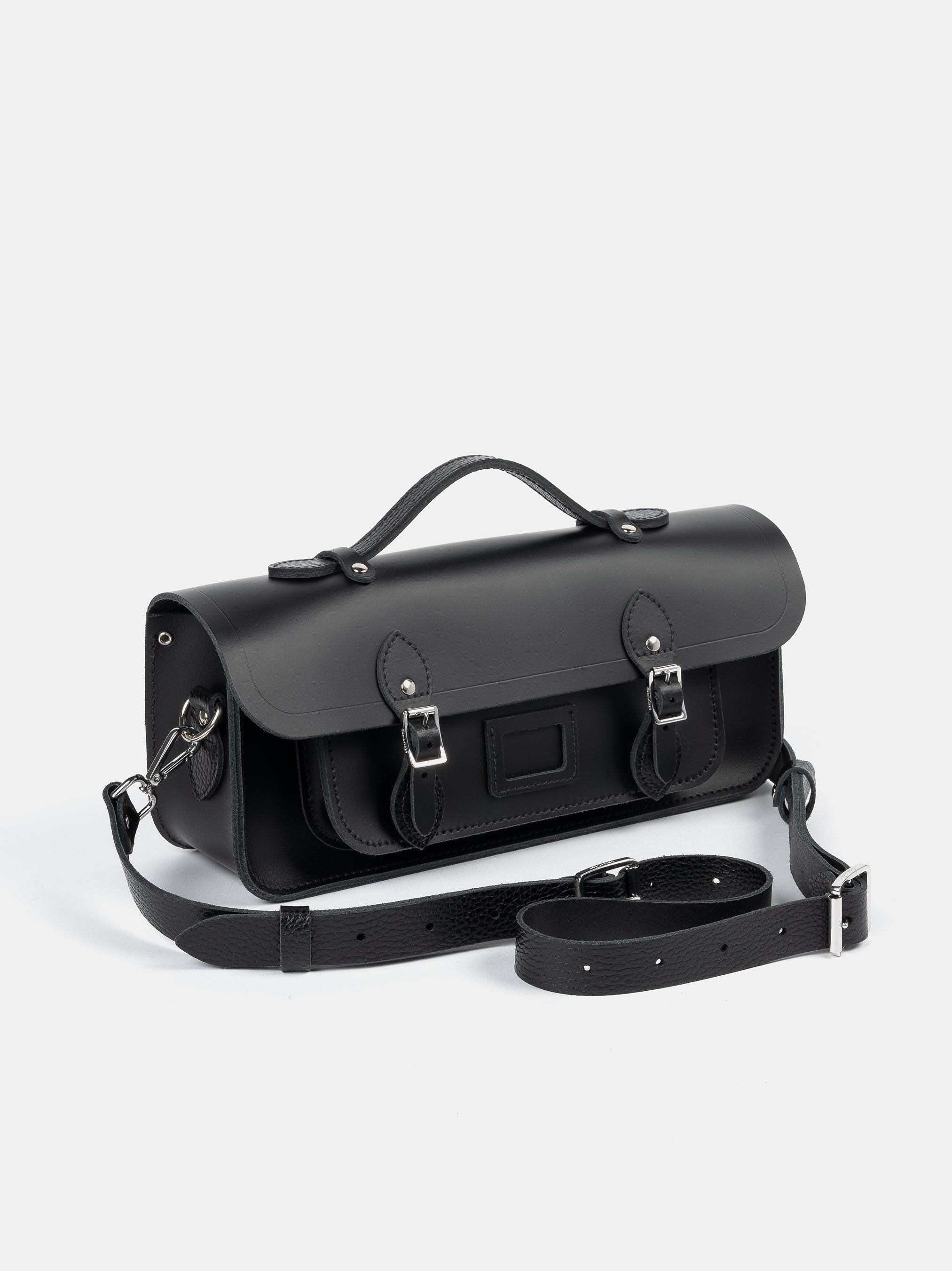 The Long Satchel - Black - Image 4